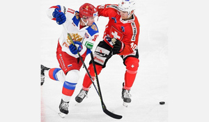 Сборная России по хоккею второй раз за два дня уступила Швейцарии