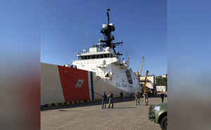 В порт Одессы впервые за 13 лет вошёл американский фрегат