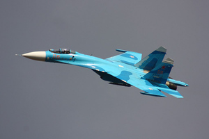 Российский Су-27 перехватил три самолёта ВВС Франции над Чёрным морем