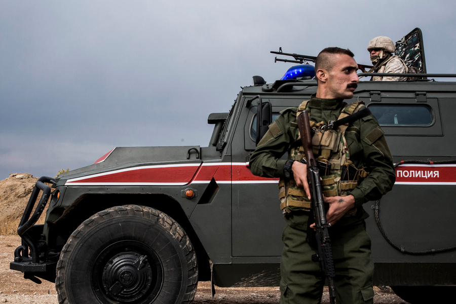 Военная полиция России. Фото © ТАСС / Baderkhan Ahmad