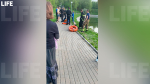 На юге Москвы утонул подросток, на спор переплывавший пруд