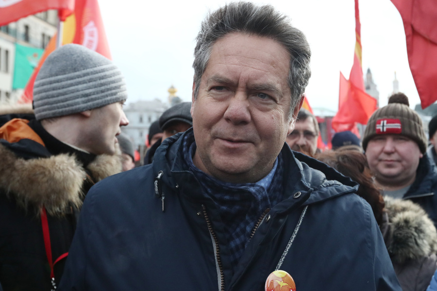 Лидер движения "За новый социализм" Николай Платошкин. Фото © ТАСС / Сергей Фадеичев