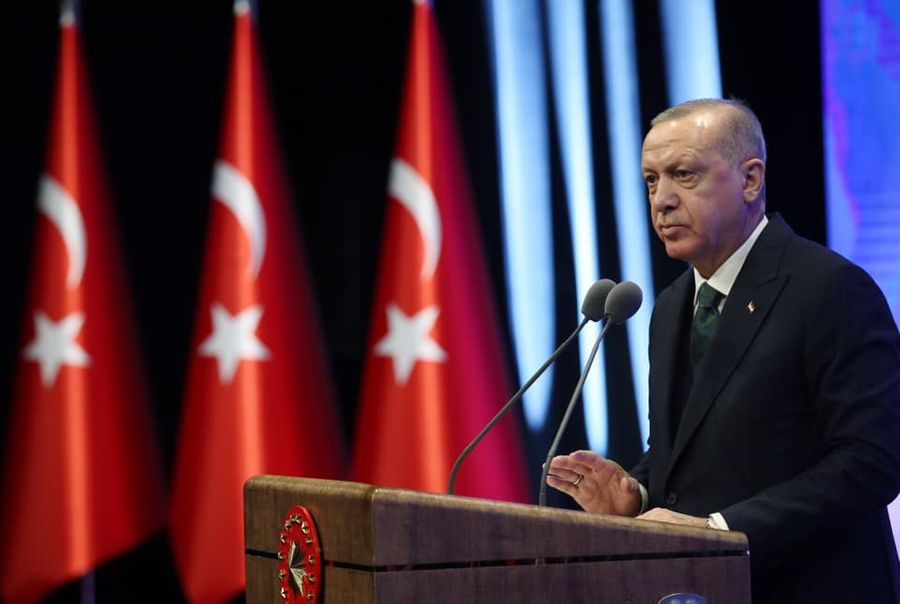 Эрдоган призвал дать России и Украине возможность достойно выйти из кризиса