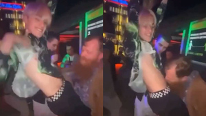 В Сеть попало видео, как доцент питерского вуза развлекается в гей-клубе, целуя обнажившегося парня