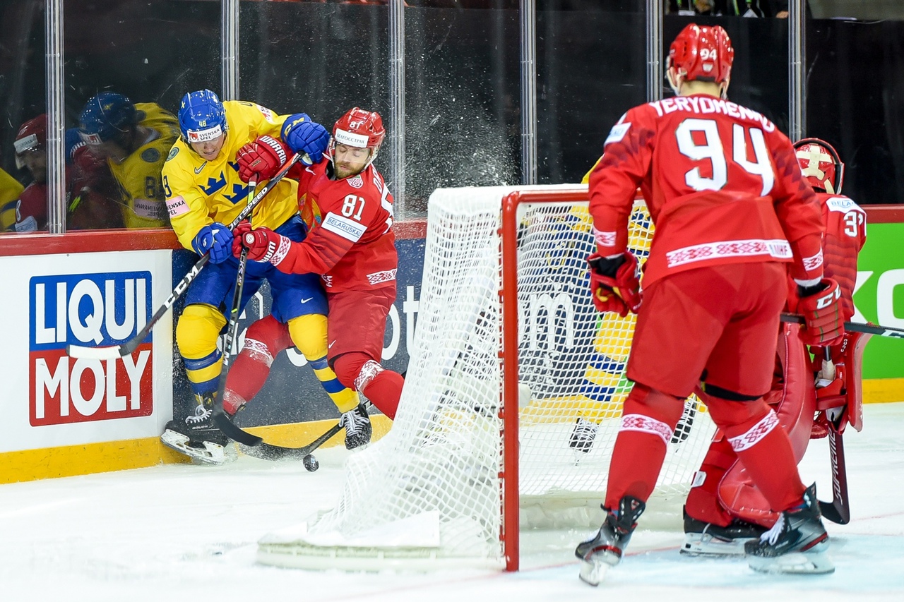Две сенсации за день: Белоруссия обыграла Швецию, а Казахстан — Финляндию на ЧМ по хоккею