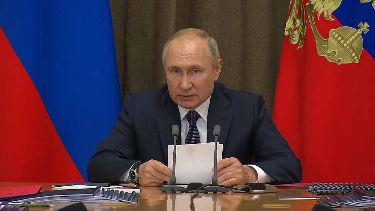 Хороший показатель: Путин заявил о выполнении гособоронзаказа на 99,8% в 2020 году, несмотря на пандемию