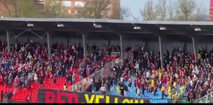 Фанаты "Спартака" и "Арсенала" кидались креслами во время матча 