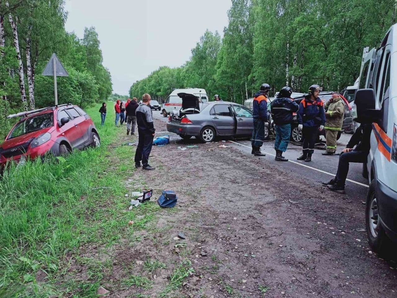 Четыре человека погибли и трое пострадали в страшном ДТП под Нижним  Новгородом