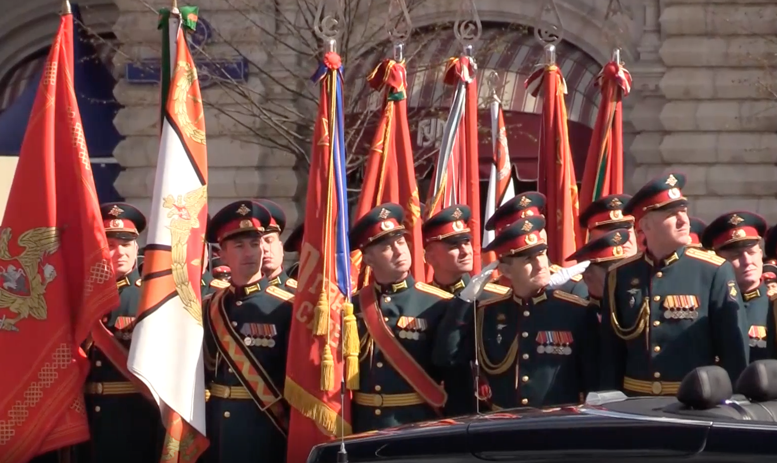 В Москве проходит генеральная репетиция Парада Победы на Красной площади
