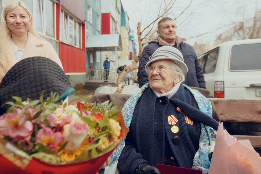 Ветеран Великой Отечественной войны Сальма Шарупич. Фото © Официальный сайт Камчатского края