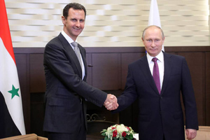 Президент Сирии поздравил россиян с Днём Великой Победы