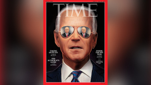 Журнал Time поместил на обложку Путина "в глазах" Байдена