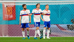 Россия установила рекорд своим поражением в первом матче на Евро-2020