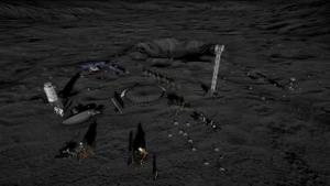 "Роскосмос" показал, как будет выглядеть Международная научная станция на Луне