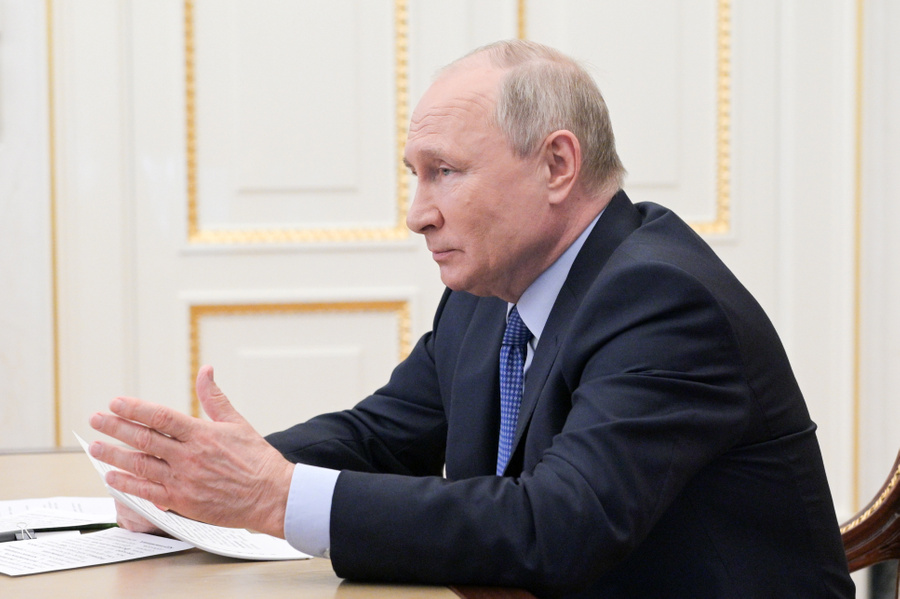 Владимир Путин. Фото © ТАСС / Алексей Никольский
