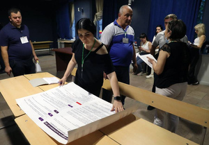 Обнародованы предварительные итоги парламентских выборов в Армении