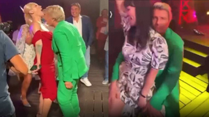 В Сеть слили видео, как Басков целует грудь Ивлеевой, устроив пошлые танцы на дне рождения Галкина
