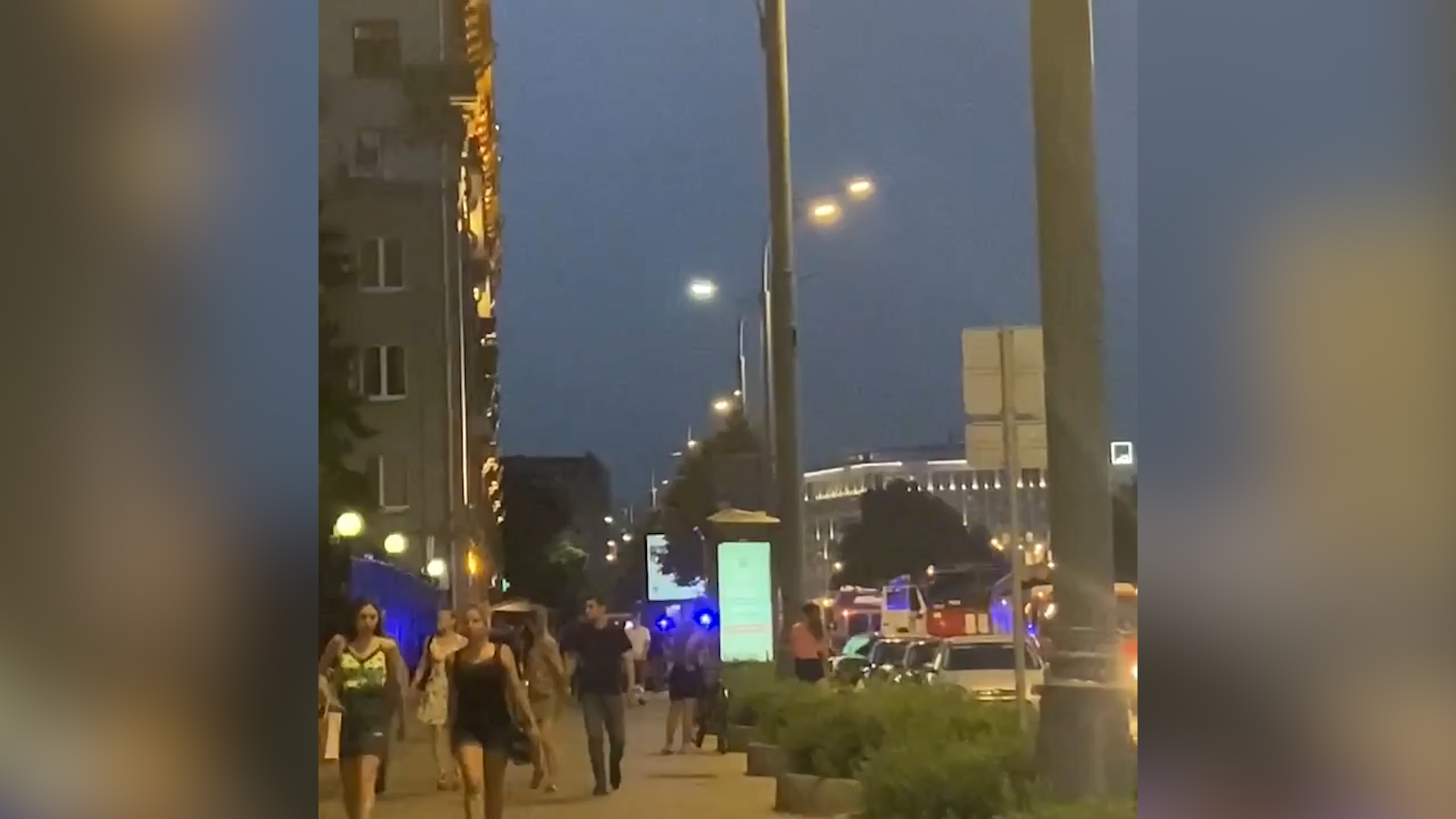Стали известны подробности пожара в здании МВД РФ