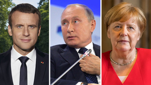 Меркель и Макрон предложили пригласить Путина на встречу с лидерами стран ЕС