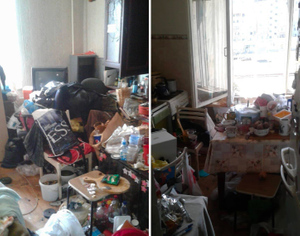 Появились фото из "мусорной квартиры" казанского неадеквата, к которому из-за бардака пришли приставы