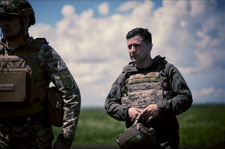 Владимир Зеленский. Фото © Ukrainian Presidency / Handout / Anadolu Agency via Getty Images