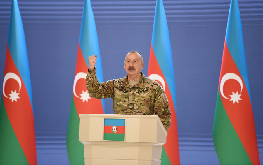Ильхам Алиев. Фото © Официальный сайт президента Азербайджанской Республики