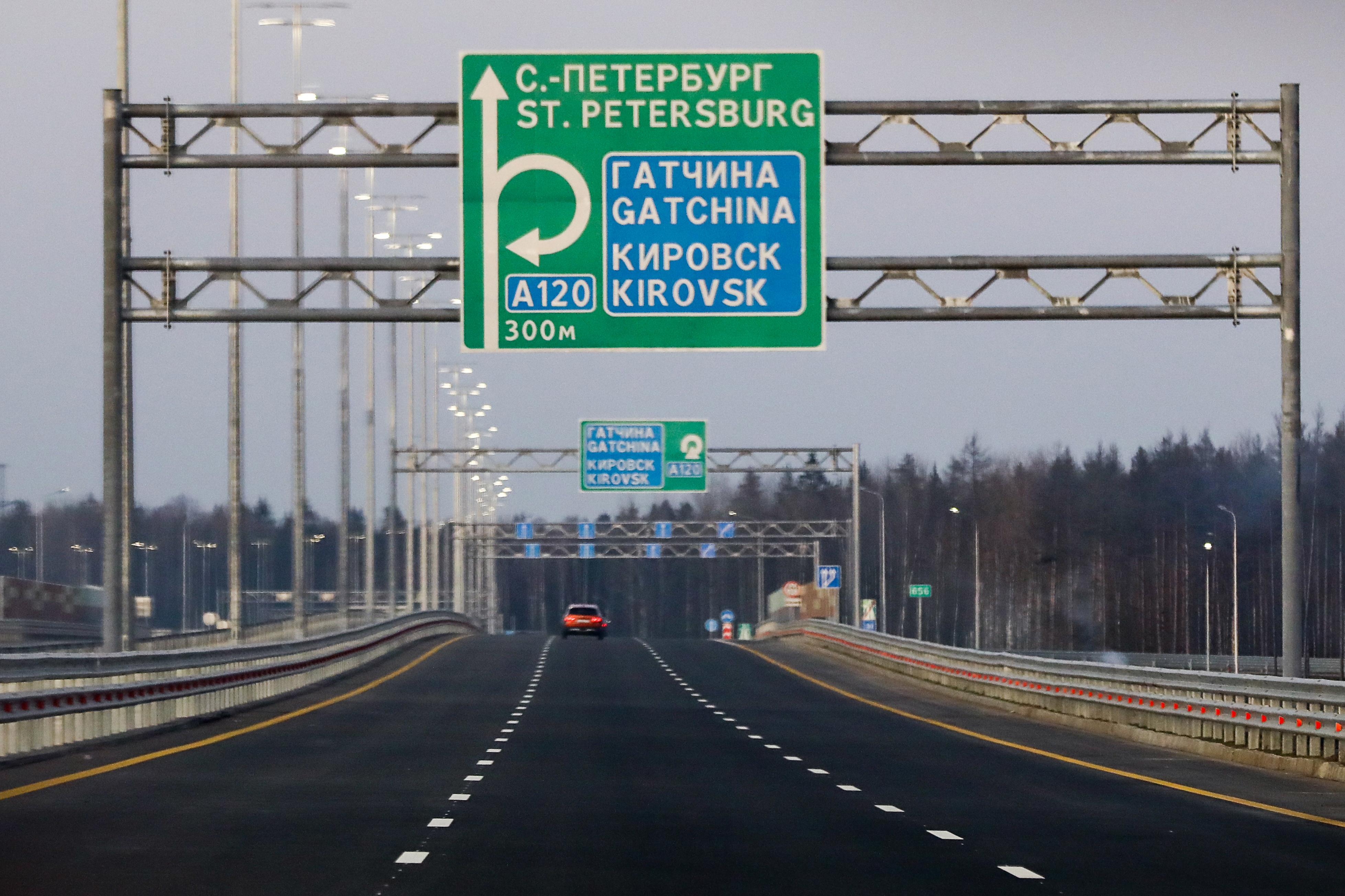 платная дорога до санкт петербурга