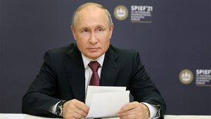 Путин: Экономика России выходит из кризиса, вызванного пандемией