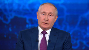 Путина озадачил вопрос дозвонившегося на прямую линию третьеклассника о школе