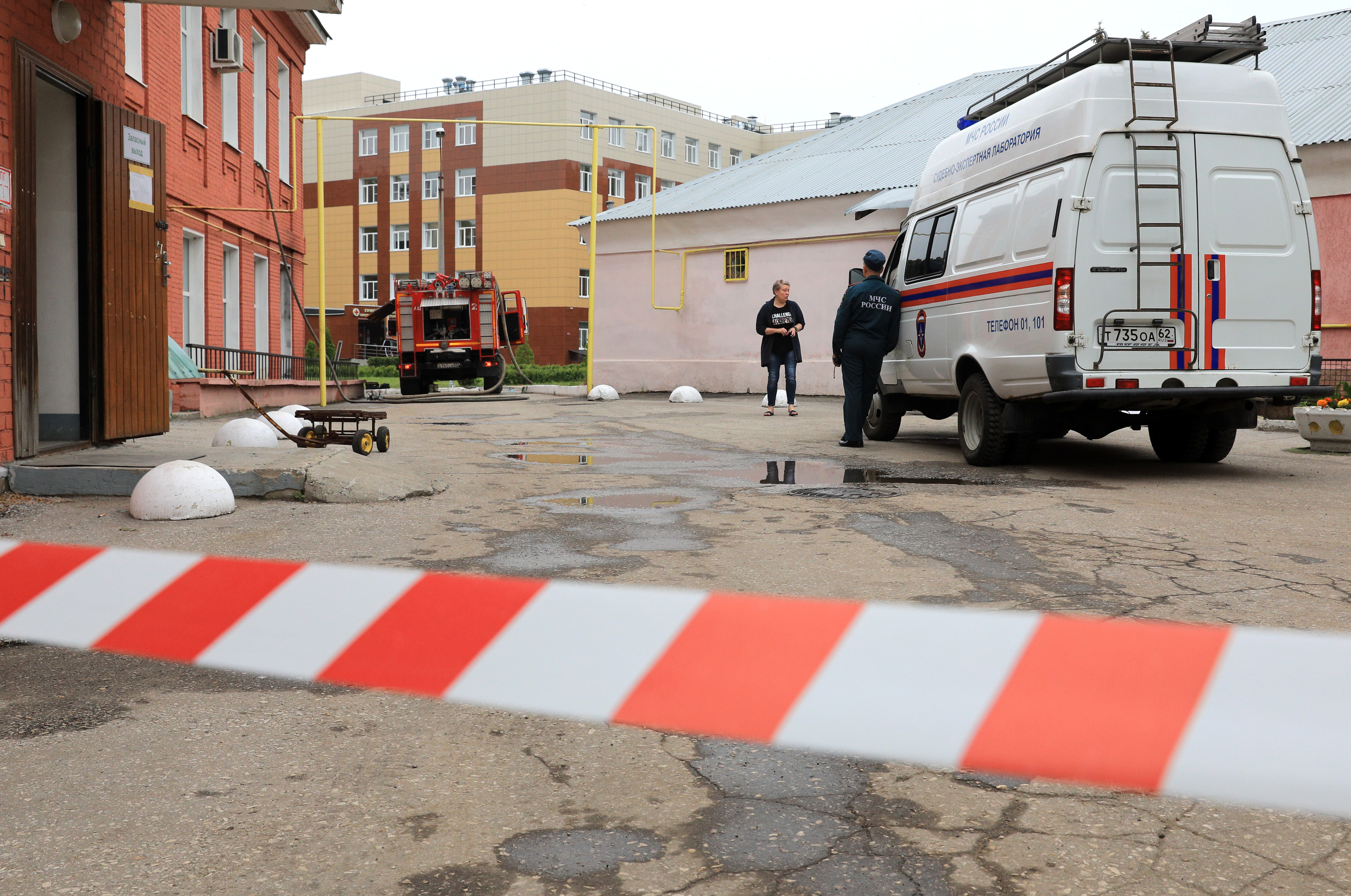 В Рязани задержали главврача больницы после смертельного пожара в красной  зоне