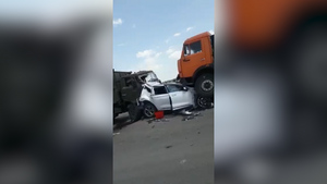 ДТП с участием 13 автомобилей произошло на Кубани из-за пожара на поле