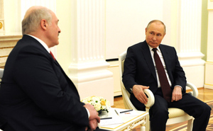 В Санкт-Петербурге начались переговоры Путина и Лукашенко