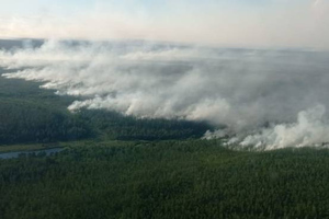 Северные районы Хабаровского края накрыло дымом от лесных пожаров в Якутии
