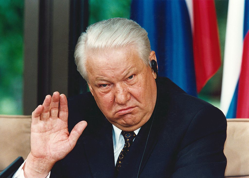  Ельцин в 1998. Фото © Getty Images / Bonn-Sequenz / ullstein bild 