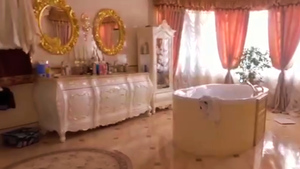 Появились новые кадры из "золотого дворца" задержанного главы УГИБДД по Ставрополью