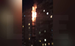 На Западе Москвы пожар охватил несколько квартир