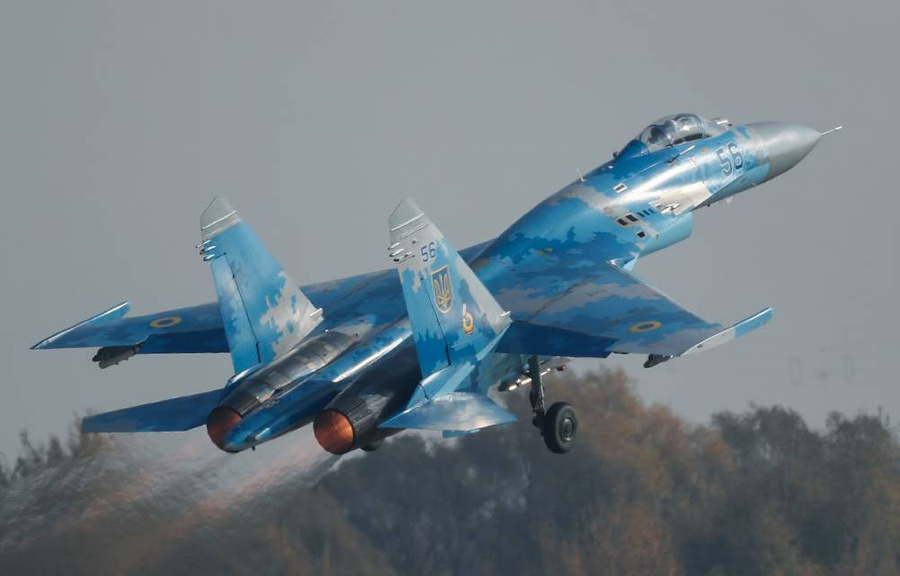 Истребитель Су-27. Фото © ТАСС / ЕРА