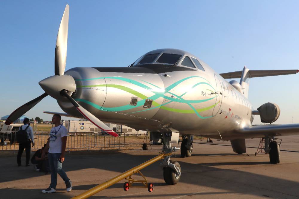 Экспериментальный самолёт Як-40 с электродвигателем совершил первый полёт на МАКС-2021
