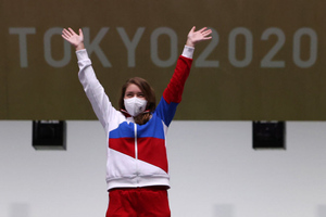 Путин поздравил Бацарашкину с первым для сборной России золотом Олимпиады в Токио