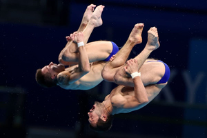 Третья бронза: Прыгуны в воду Минибаев и Бондарь стали третьими на Олимпиаде в Токио