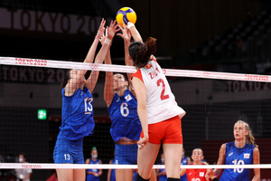 Женская сборная России по волейболу обыграла Китай на Олимпиаде в Токио