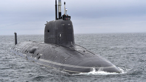Атомную подводную лодку проекта 885М "Красноярск" спустили на воду