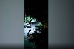 В Сети появились кадры атаки на резиденцию президента Гаити