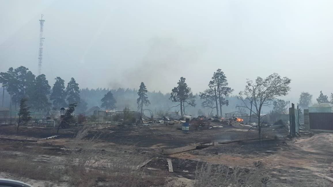 В Челябинской области от лесного пожара загорелся второй посёлок