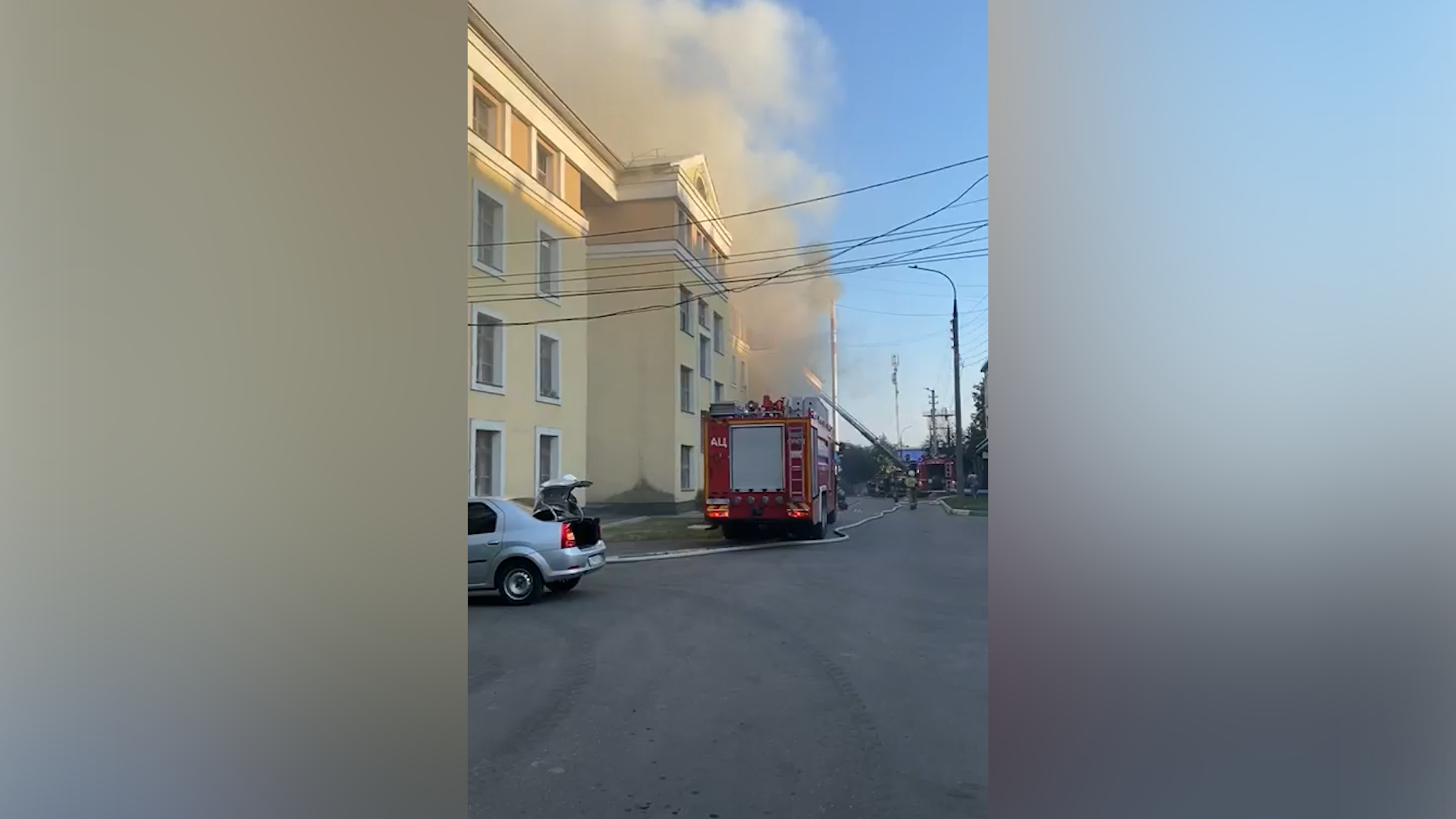 Пожар в 3 общежитии. Пожар в общежитии НКИ Нижний Новгород.