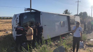В Турции 33 человека пострадали в ДТП с автобусом