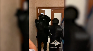 Полиция показала видео задержания беглецов из истринского ИВС