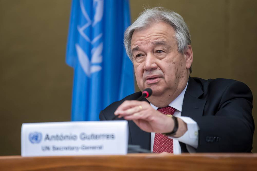 Генсек ООН Антониу Гутерриш. Фото © TАСС / EPA