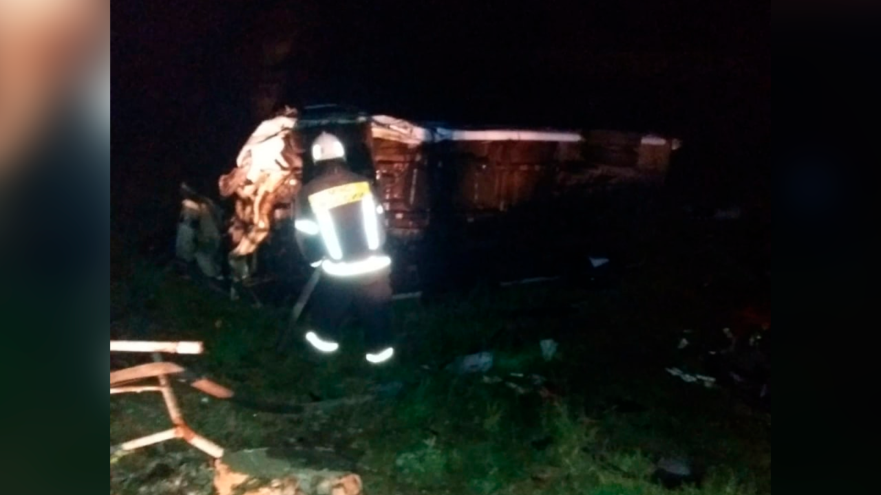 Один человек погиб и восемь пострадали в ДТП с микроавтобусом под Тамбовом