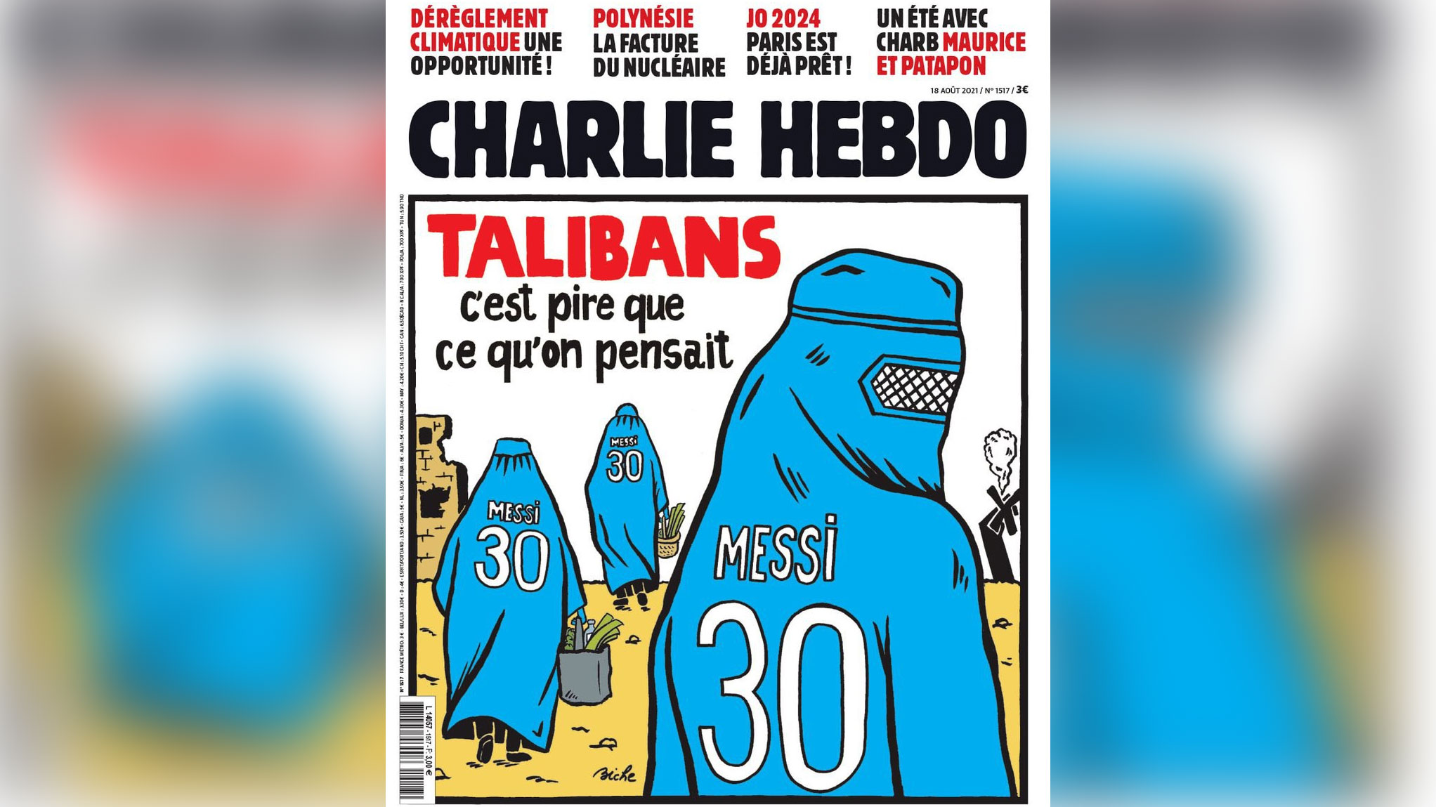 Фото © Twitter / Charlie_Hebdo_